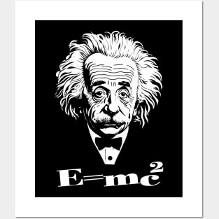 Einstein and E=mc2 Posters and Art